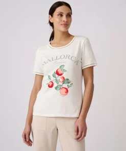 T-shirt motif placé
