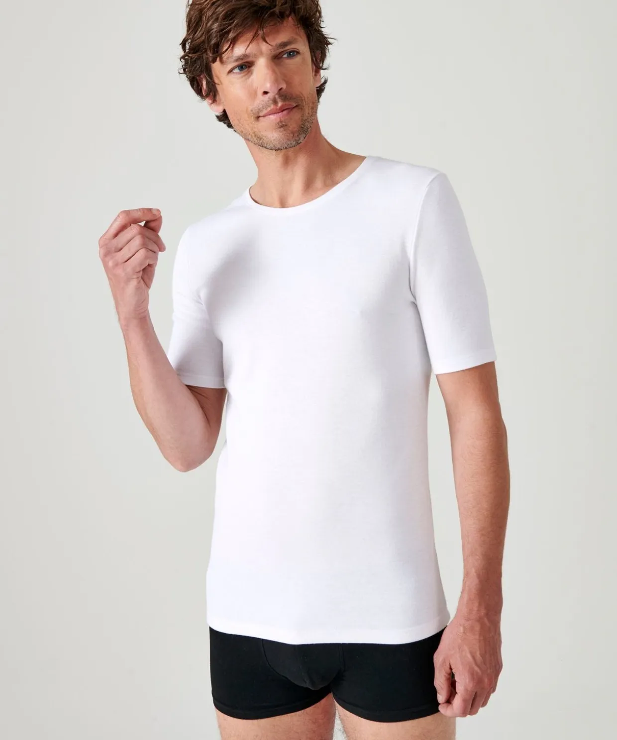 T-shirt Thermolactyl manches courtes maille interlock