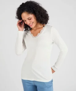 T-shirt Thermol'love dentelle