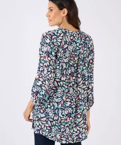 Tunique créponnée pure viscose