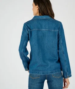 Veste mélange Lyocell Tencel(TM) et viscose
